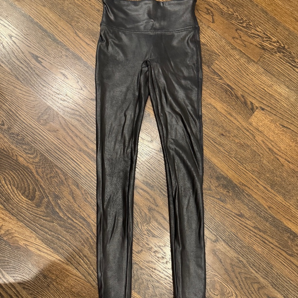 Spanx Faux Leather Leggings